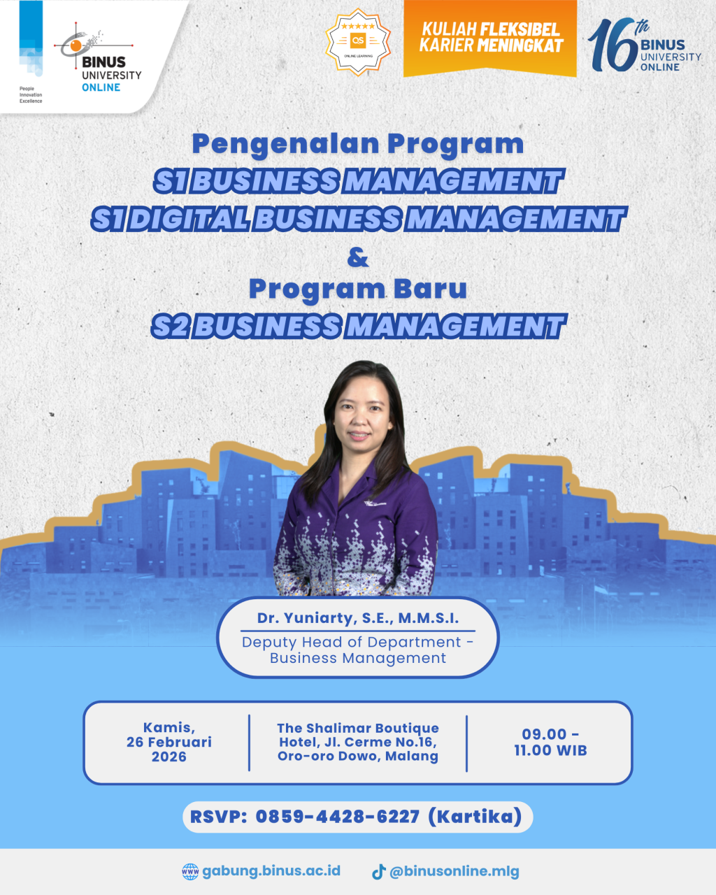 Sukses Digelar di Malang, BINUS University Online Resmi Luncurkan ...