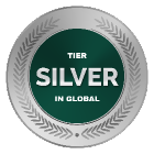 TIER SILVER IN GLOBAL RANKINGS
