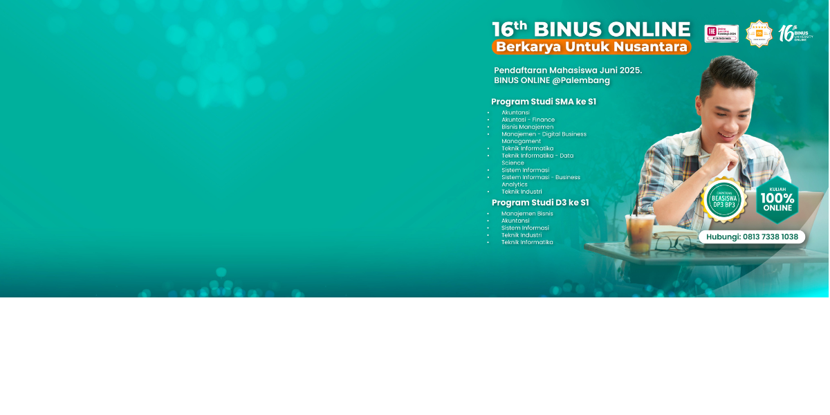 DI BINUS ONLINE Palembang