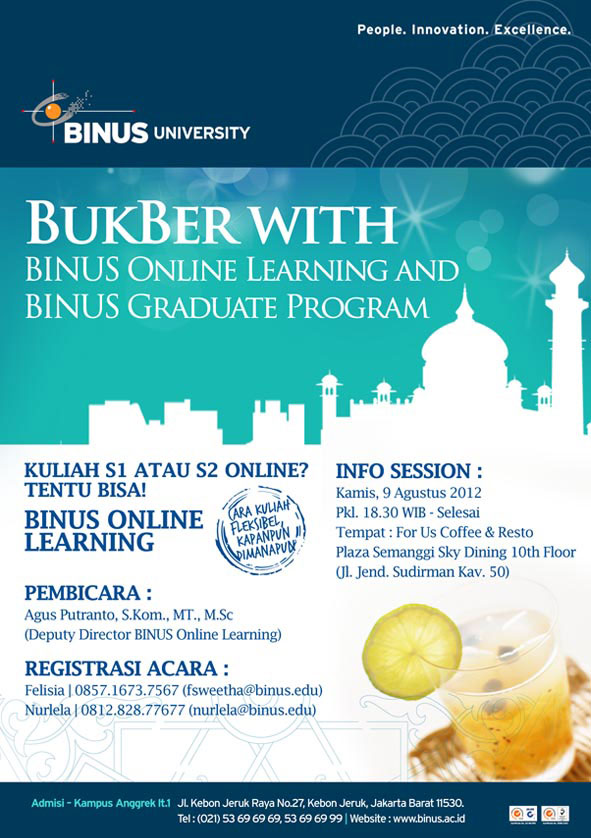 BukBer dengan BINUS Graduate Program dan BINUS Online Learning