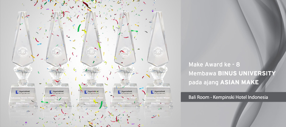 BINUS UNIVERSITY MENUJU ASIAN MAKE