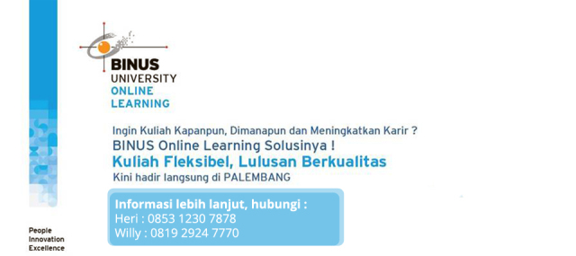BINUS hadir di Palembang