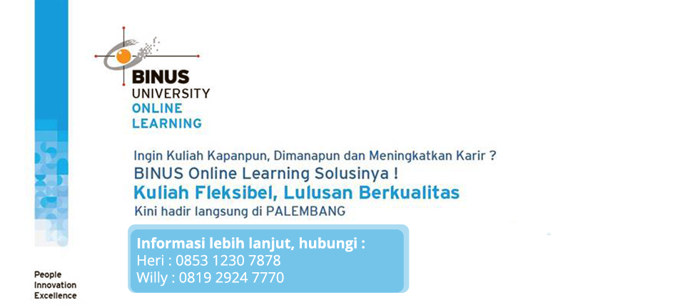 BINUS hadir di Palembang