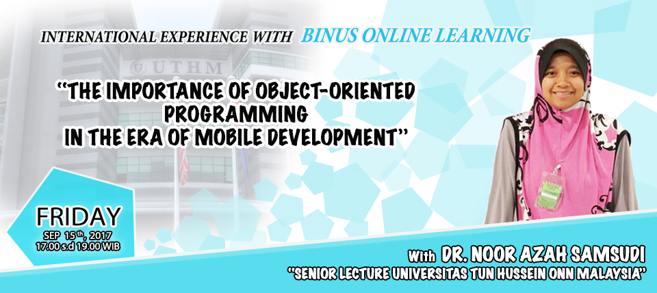 Seminar Internasional – Dr. Noor Azah Samsudi