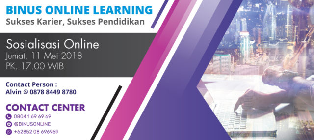 SOSIALISASI ONLINE BINUS ONLINE LEARNING