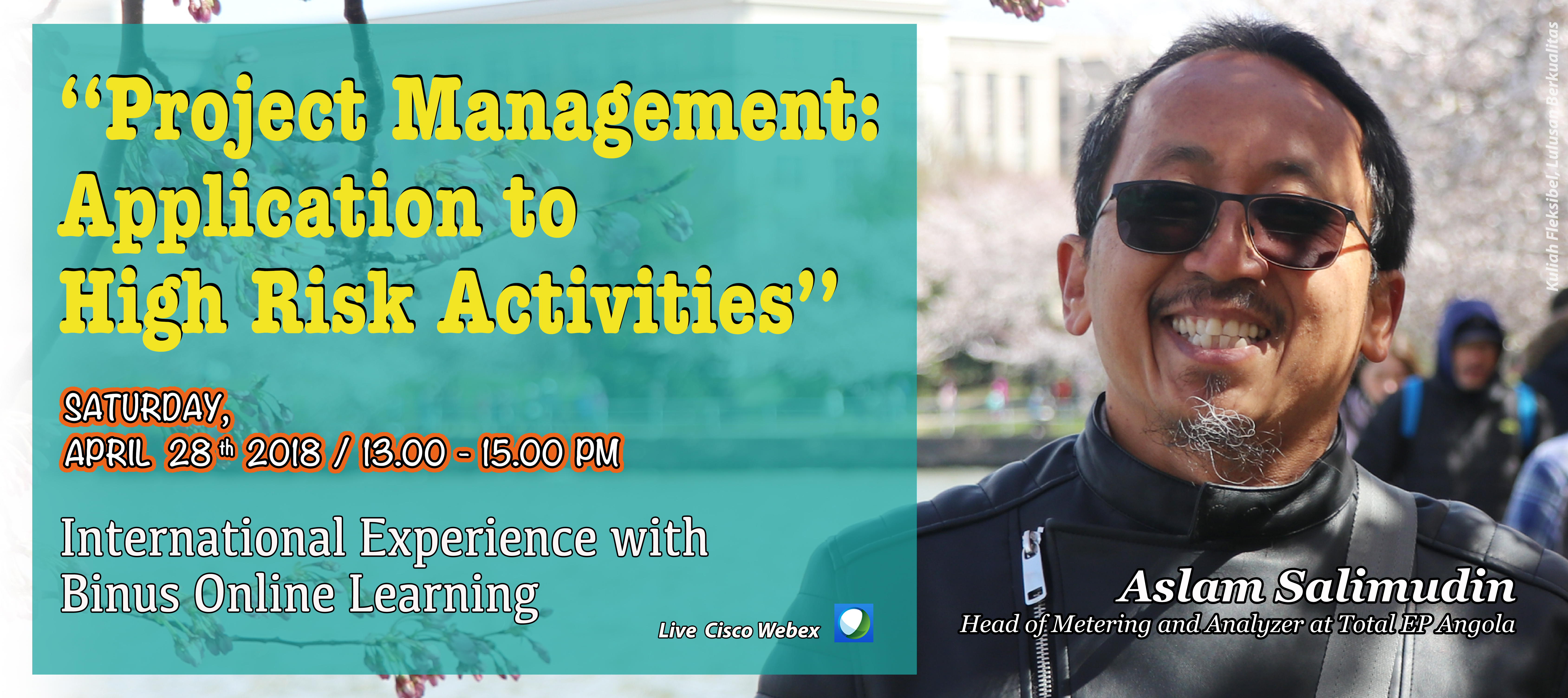 INTERNATIONAL EXPERIENCE BINUS ONLINE LEARNING – Total EP Angola