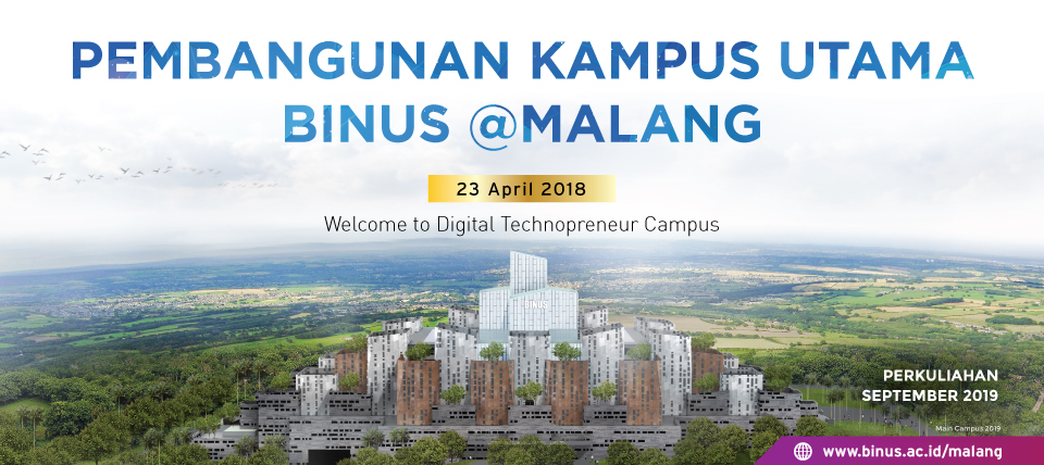 Pembangunan Kampus Utama BINUS @Malang