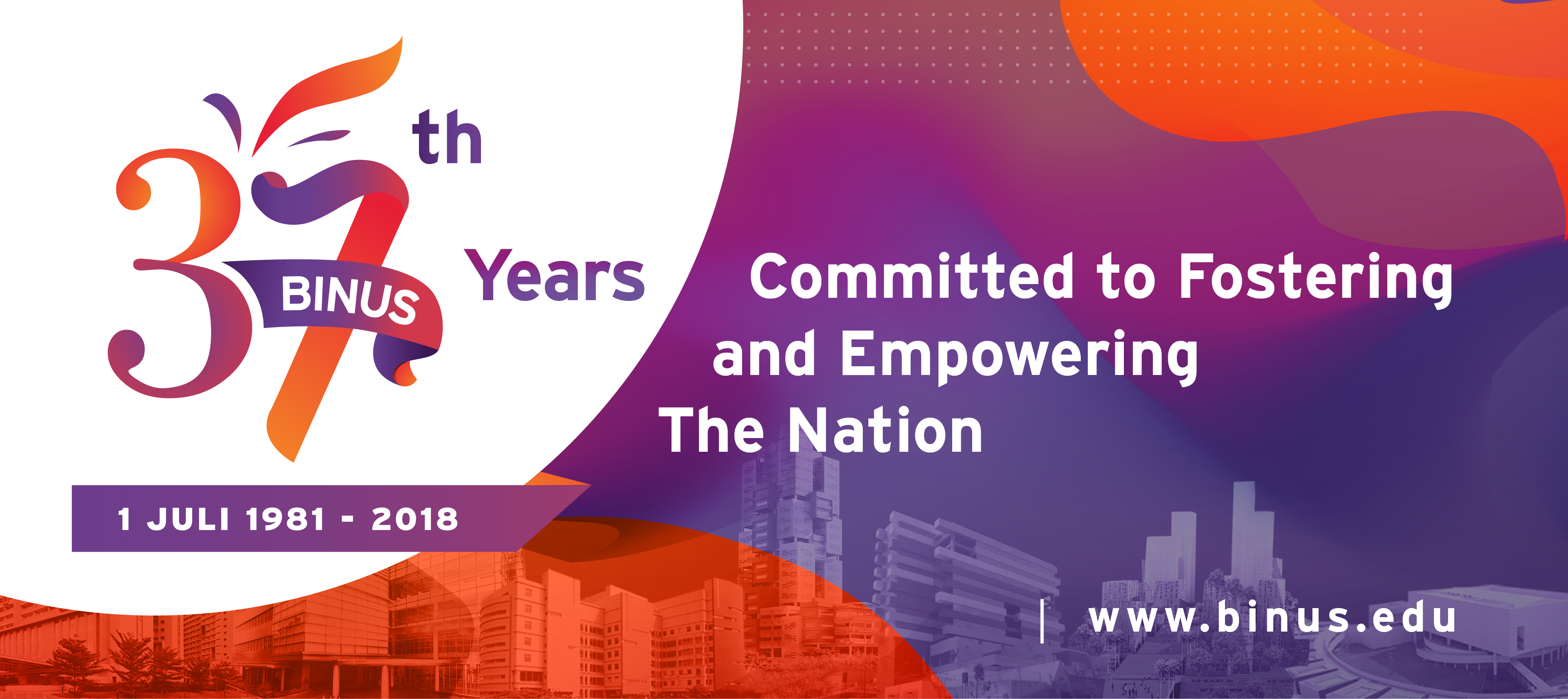 37 Tahun BINUS