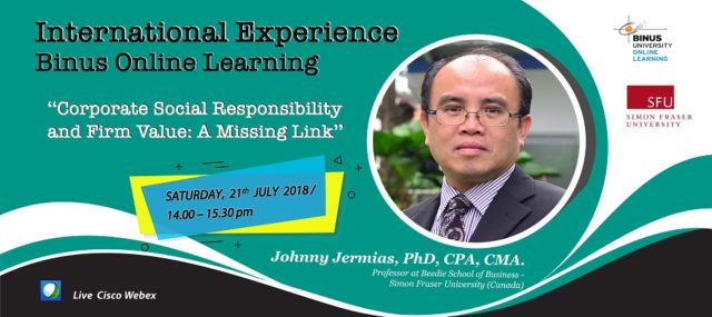 INTERNATIONAL EXPERIENCE BINUS ONLINE LEARNING