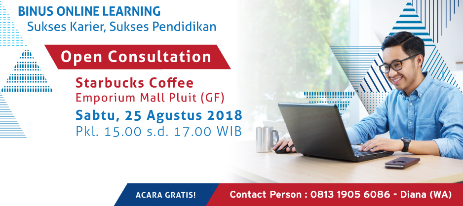 Open Consultation BINUS Online Learning