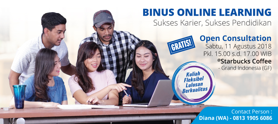 Open Consultation BINUS Online Learning