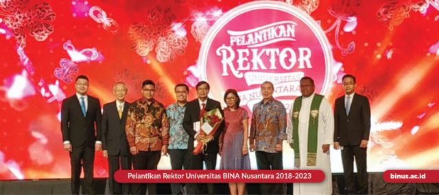 Pelantikan Rektor Universitas Bina Nusantara 2018-2023