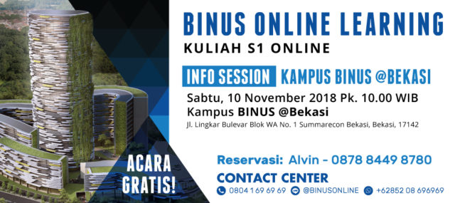 BINUS ONLINE BEKASI