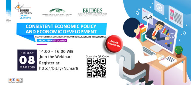 Consistent Economic Policy and Economic Development with Prof. Finn Kydland (2004 Nobel Laureate in Economics)