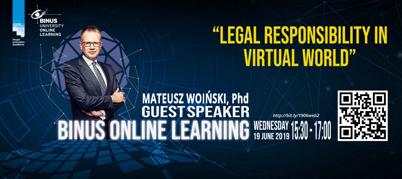 Guest Lecture: Legal Responsibility in Virtual World