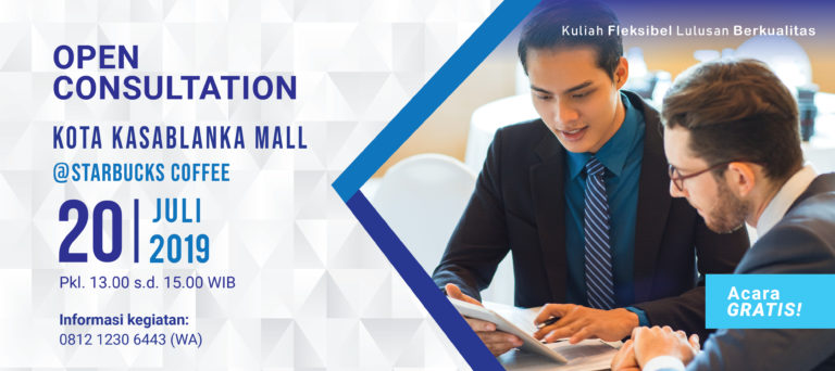 Open Consultation Binus Online Learning 20 Juli 2019