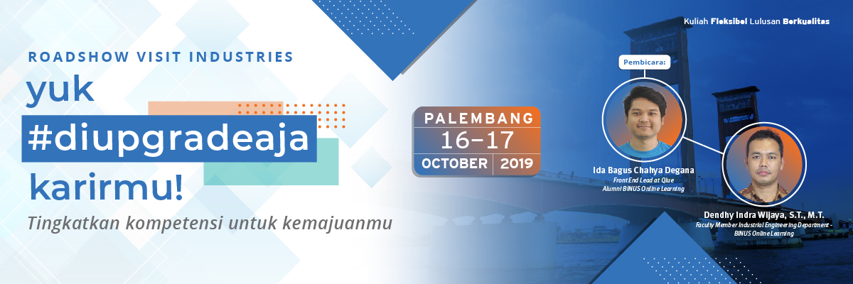 Inspirasi menuju karir cerah, bersama Binus Online Learning di Palembang
