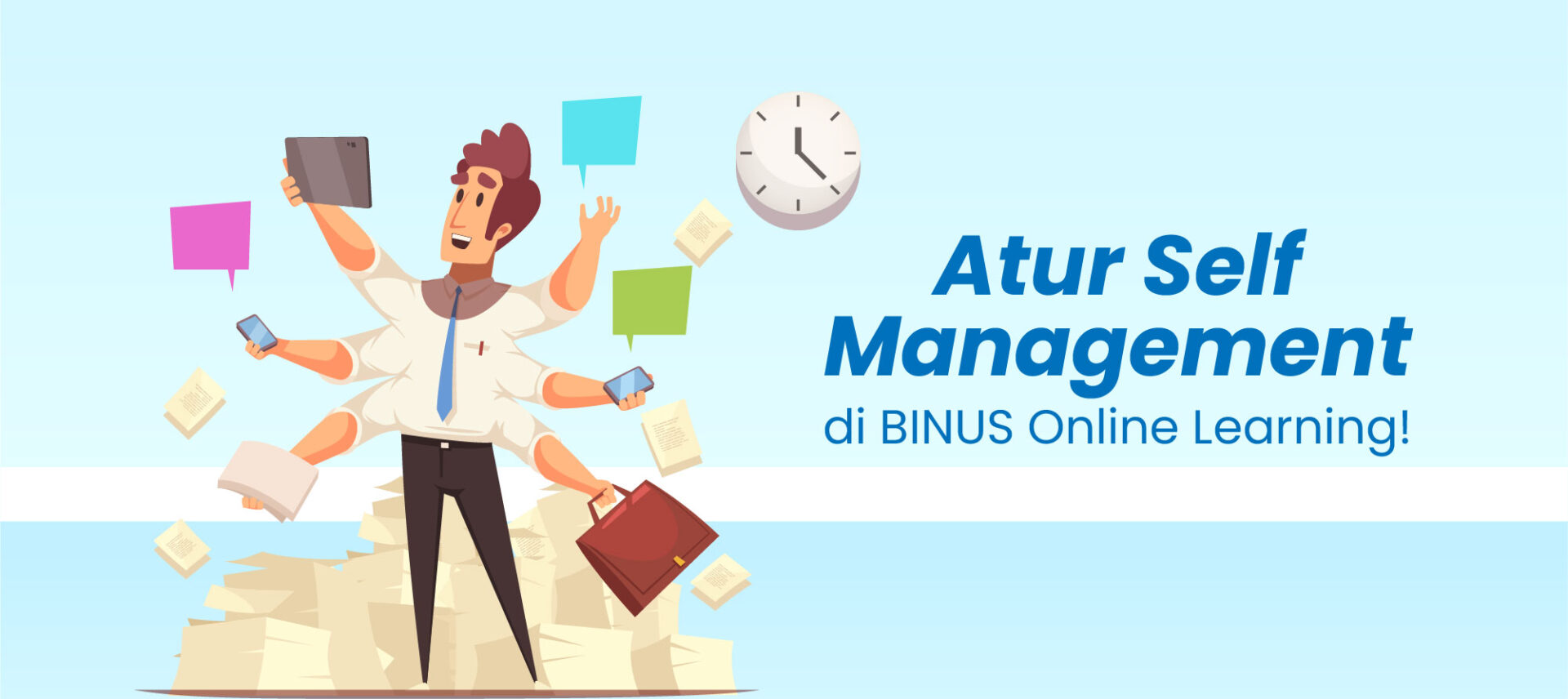 Atur Self Management Kamu di BINUS Online Learning!