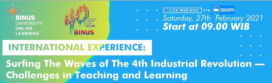 Surfing The Waves of The 4th Industrial Revolution – Challanges in Teaching and Learning