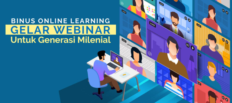 BINUS Online Learning Gelar Webinar Untuk Generasi Milenial