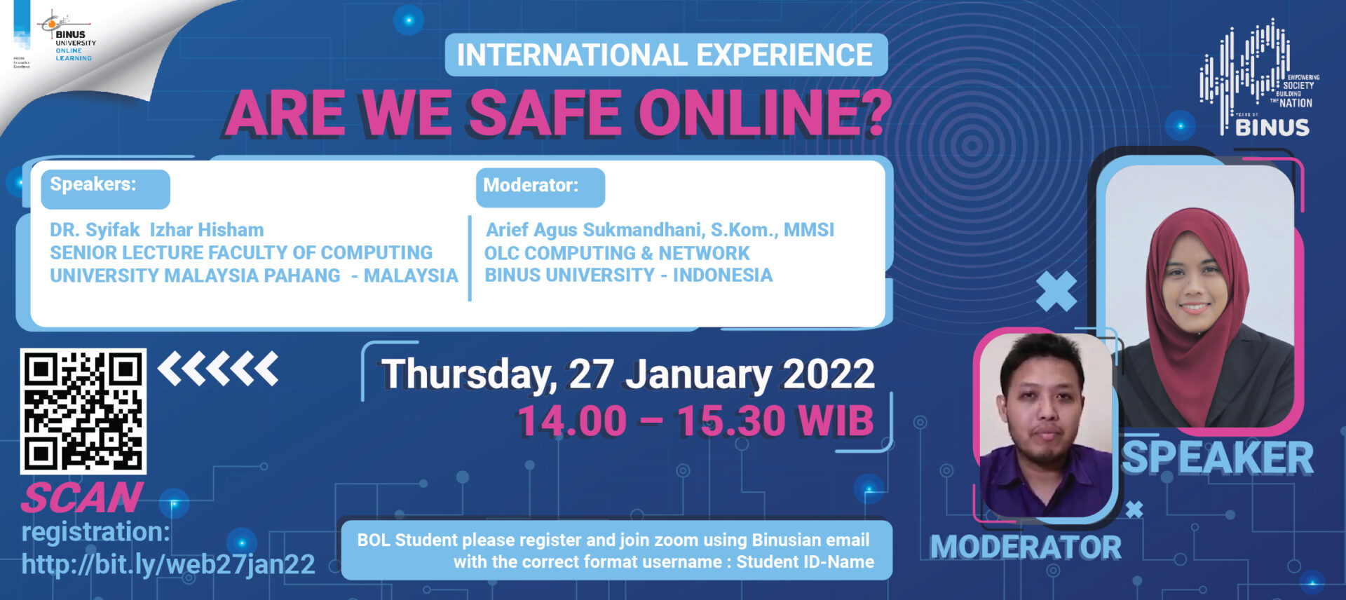International Experience: Are We Safe Online?