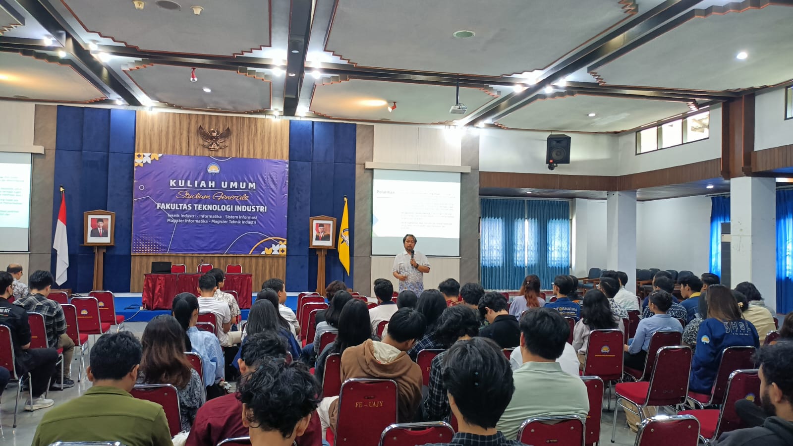 Dosen PJJ Teknik Informatika BINUS University Menjadi Pembicara pada Studium Generale Universitas Atmajaya Yogyakarta
