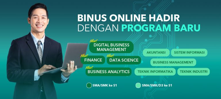 Bakal Hadir! Ini Daftar 4 Jurusan Baru di BINUS ONLINE