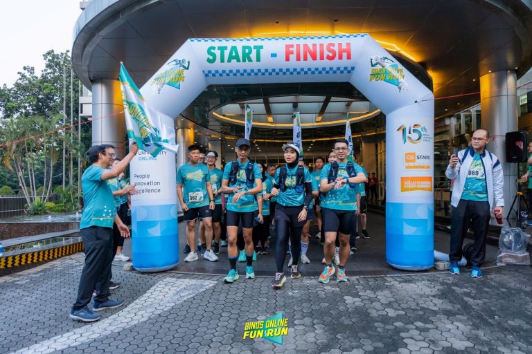 BINUS Online Fun Run 2024: Gencarkan Pemerataan Pendidikan Daring dan Kepedulian terhadap Lingkungan