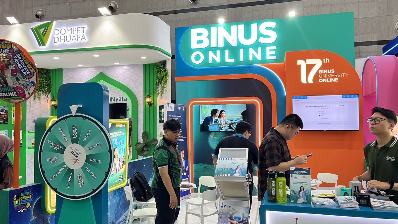BINUS Online Hadir di Jakarta Fair Kemayoran 2026, Hadirkan Program Studi Fleksibel yang Relevan dengan Kebutuhan Industri