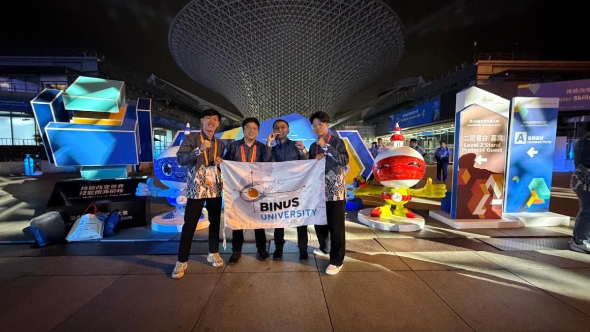 Empat Binusian Berpartisipasi dalam WorldSkills Shanghai 2026